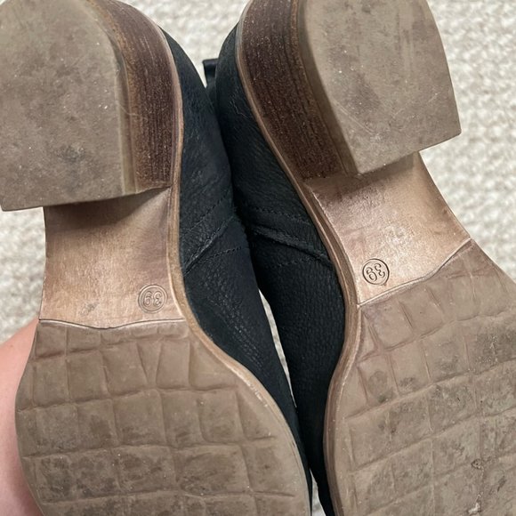 Miz mooz black ankle booties boots size 39 leather - Picture 8 of 13